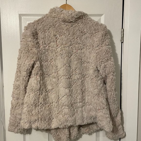 Women jacket medium size  cream /tan color - Picture 2 of 8